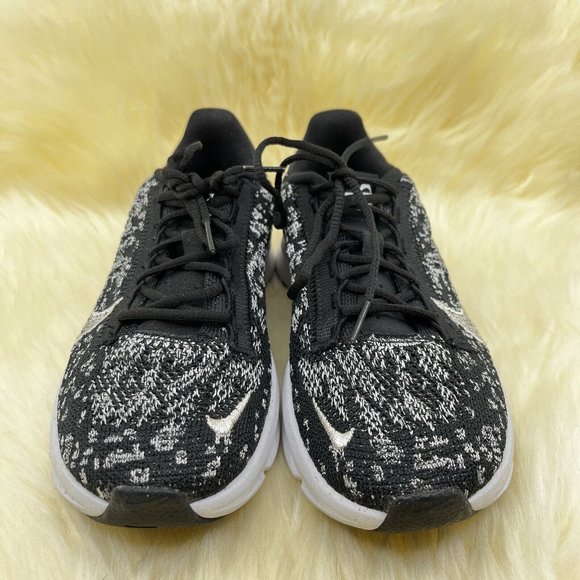 Nike Women's SuperRep Go 3 Flyknit NN Low Black Metallic Running Shoes NEW - Picture 3 of 6